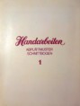 Handarbeiten Abplättmuster Schnittbogen 1.
